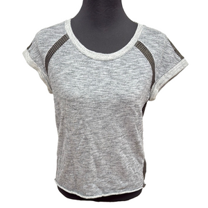 Converse Gray and White Raglan top. Activewear Athleisure Casual